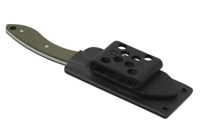 Spyderco Stok Bowie FB49GPOD OD Green G10 Fixed Knife, Sjoerd Stok Design 6 Spyderco Stok Bowie FB49GPOD OD Green G10 Fixed Knife, Sjoerd Stok Design - Image 6