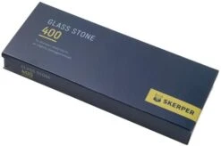 Skerper Glass Stone SVGS0400 Sharpening Stone, 400 Grit -Knives Shop SVGS0400 03 skerper glass stone