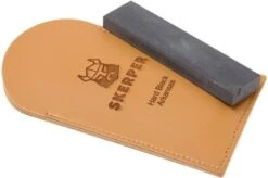 Skerper Arkansas Pocket Stone NAPO20, Hard Black Arkansas