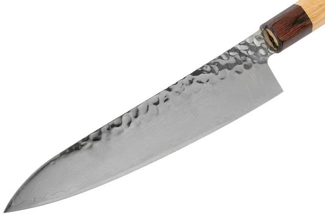 Sakai Takayuki Chef's Knife 33-Layer Damascus Hammered WA 21 Cm 3 Sakai Takayuki Chef's Knife 33-Layer Damascus Hammered WA 21 Cm - Image 3