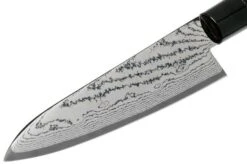 Tojiro Shippu Black Damascus Chef's Knife 18 Cm, FD-1593 -Knives Shop TJFD 1593 03 tojiro sippu black