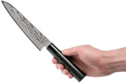 Tojiro Shippu Black Damascus Chef's Knife 18 Cm, FD-1593 -Knives Shop TJFD 1593 06 tojiro sippu black