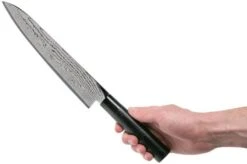 Tojiro Shippu Black Damast Chef's Knife 24 Cm, FD-1595 -Knives Shop TJFD 1595 06 tojiro sippu black