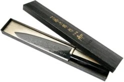 Tojiro Shippu Black Damast Chef's Knife 24 Cm, FD-1595 -Knives Shop TJFD 1595 08 tojiro sippu black