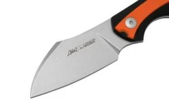 Viper Lille 2, VT4024GBO, Stonewash Elmax, Black & Orange G10 Fixed Knife, Jesper Voxnaes Design -Knives Shop VPVT4024GBO 03 viper