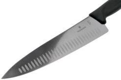 Victorinox SwissClassic 6.8023.25G Carving Knife With Dimples 25 Cm, Black -Knives Shop VT6 8023 25G 03 victorinox
