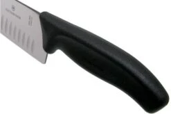 Victorinox SwissClassic 6.8023.25G Carving Knife With Dimples 25 Cm, Black -Knives Shop VT6 8023 25G 05 victorinox