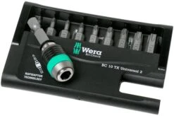 Wera Bit-Check 10 Torx Universal 10-piece Torx Set, 5057115001 -Knives Shop WO5057115001 03 wera