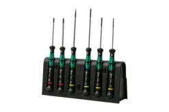 Wera Kraftform Micro 6-piece Screwdriver Set With Holder, 5118150001