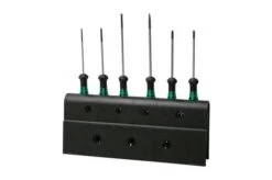 Wera Kraftform Micro 6-piece Screwdriver Set With Holder, 5118150001 -Knives Shop WO5118150001 03 wera