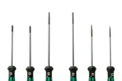 Wera Kraftform Micro 6-piece Screwdriver Set With Holder, 5118150001 -Knives Shop WO5118150001 04 wera