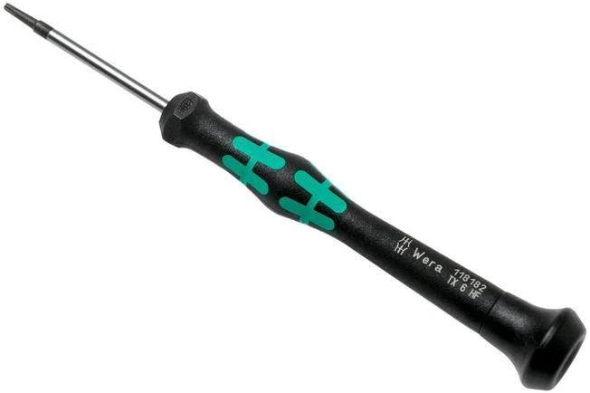 Wera Kraftform Micro Torx Screwdriver TX6, 5118182001 1 Wera Kraftform Micro Torx Screwdriver TX6, 5118182001