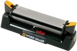 Work Sharp Benchstone Tri-brasive Knife Sharpener, WSBCHBSS