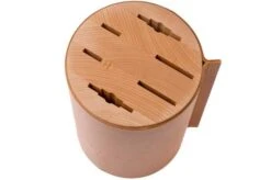 Wüsthof Amici 2091370601 Knife Block, Olive Wood -Knives Shop WU2091370601 03 wusthof amici