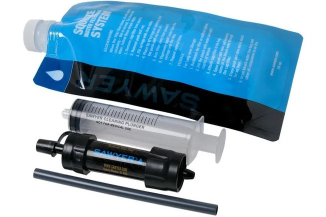 Sawyer Mini SP105, Black, Water Filter 1 Sawyer Mini SP105, Black, Water Filter