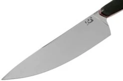Xin Cutlery XinCore XC124 Black G10, Red Liners, Satin, Chef's Knife, 21.5 Cm -Knives Shop XC124 03 xin cutlery
