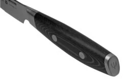 Yaxell Tsuchimon 36771 6-piece Steak Knife Set With Knife Block, Black -Knives Shop YL36771 06 yaxell