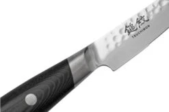 Yaxell Tsuchimon 36771 6-piece Steak Knife Set With Knife Block, Black -Knives Shop YL36771 07 yaxell