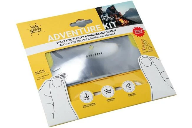Solar Brother Adventure Kit Fire Starter, Fire Card 2 Solar Brother Adventure Kit Fire Starter, Fire Card - Image 2