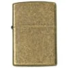 Zippo Flat Bottom Antique Brass 60001567, Lighter