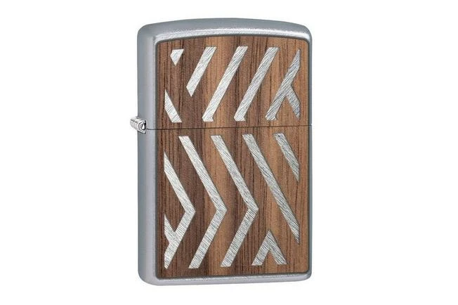 Zippo Woodchuck Walnut Emblem Herringbone Sweep 29902-000002, Lighter 1 Zippo Woodchuck Walnut Emblem Herringbone Sweep 29902-000002, Lighter