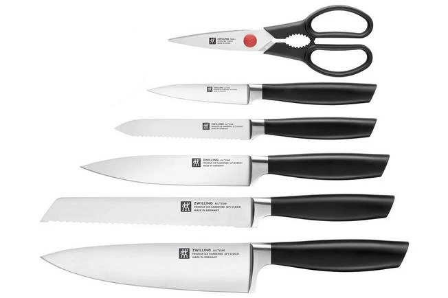 Zwilling All Star 1022776, 7-piece Knife Set With Knife Block, White/silver 2 Zwilling All Star 1022776, 7-piece Knife Set With Knife Block, White/silver - Image 2
