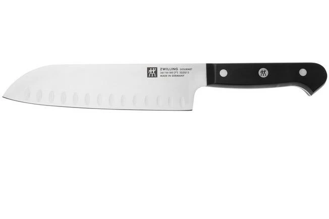 Zwilling Gourmet Hollow Edge Santoku Knife 18 Cm, 36118-181-0 1 Zwilling Gourmet Hollow Edge Santoku Knife 18 Cm, 36118-181-0